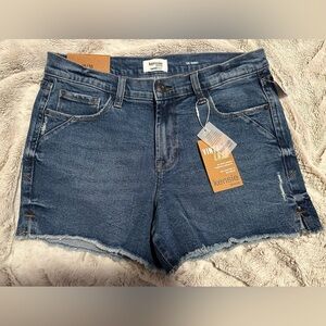 Kensie Women's Vintage Luxe Jean Shorts